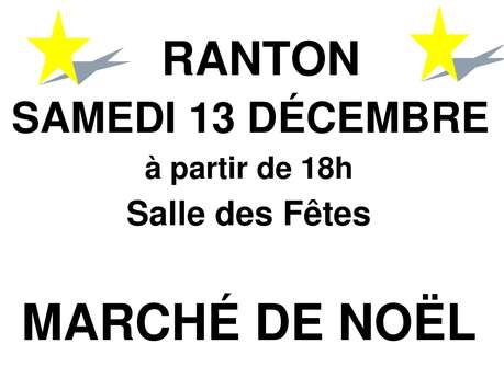 Marché de Noël de l'association BOUTABOU