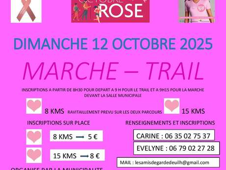 Randonnée et Trail Octobre Rose