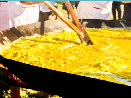 Omelette pascale et vide-grenier à l'Aiguillon