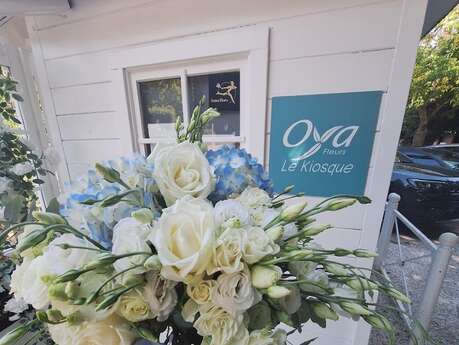 Oya fleurs, le kiosque