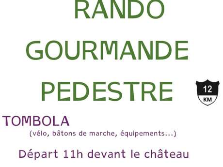 Rando Gourmande Pédestre