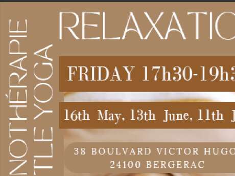 Yoga doux et relaxation/voyage sonore Yoga doux et relaxation/voyage sonore