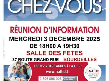 Réunion d'information : La fibre chez vous