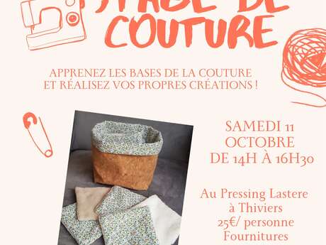 Stage de couture