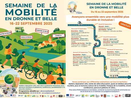 Semaine de la mobilité en Dronne et Belle