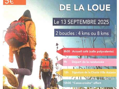 Randonnée sur les chemins de la Loue
