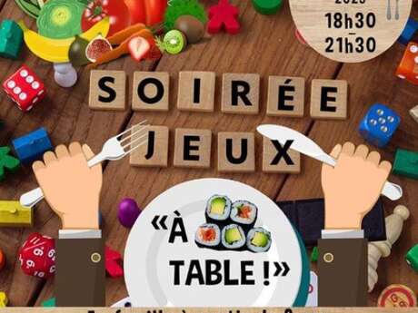 Soirée Jeux "À TABLE !"