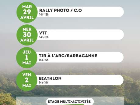 Stages multi-activités