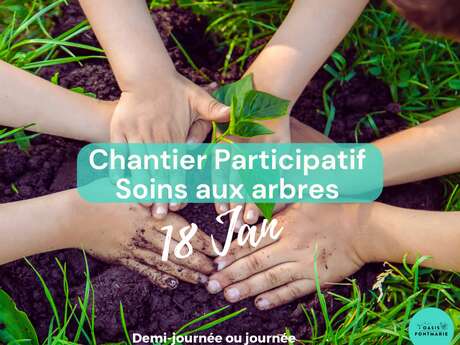 CHANTIER PARTICIPATIF "PRENONS SOIN DES ARBRES"