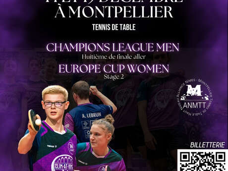 COUPE D'EUROPE DE TENNIS DE TABLE