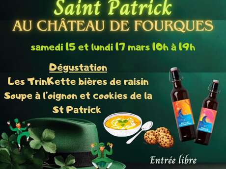 FÊTE DE LA ST PATRICK AU CHÂTEAU DE FOURQUES