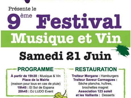 9ÈME FESTIVAL MUSIQUE ET VIN