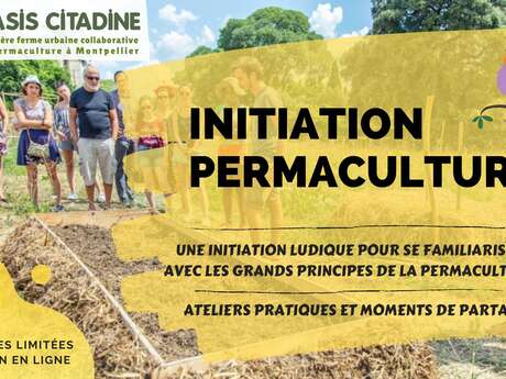 FORMATION INITIATION PERMACULTURE À L'OASIS CITADINE