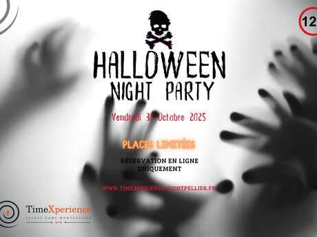 HALLOWEEN NIGHT PARTY – TIMEXPERIENCE MONTPELLIER