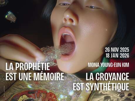 EXPOSITION "LA PROPHÉTIE EST UNE MÉMOIRE, LA CROYANCE EST SYNTHÉTIQUE"