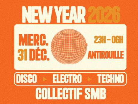 NEW YEAR 2025 - BLUE SUN X ANTIROUILLE W/ COLLECTIF SMB - BOBBY CHINEL - AQUABATUSU