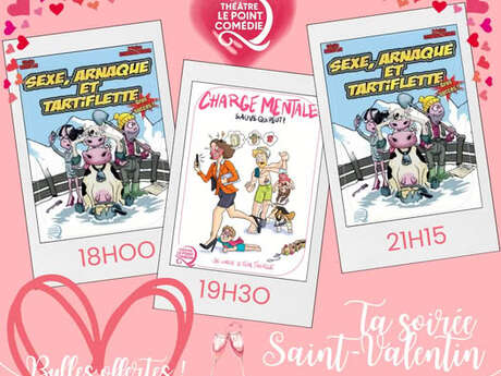 LA SAINT VALENTIN AU POINT COMÉDIE