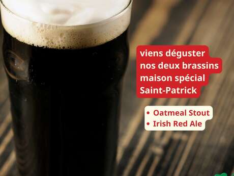 LA SAINT PATRICK AU DRAPEAU ROUGE