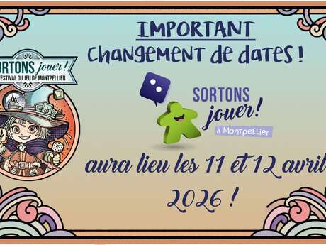 FESTIVAL DU JEU "SORTONS JOUER"
