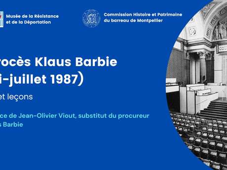 CONFÉRENCE EXCEPTIONNELLE "KLAUS BARBIE" DE JEAN-OLIVIER VIOUT