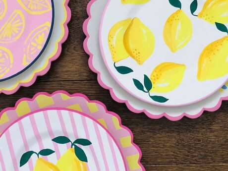 ATELIER PEINTURE SUR ASSIETTES