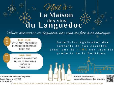 NOËL À LA MAISON DES VINS DU LANGUEDOC