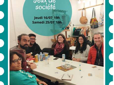 ATELIER JEUX DE SOCIÉTÉ