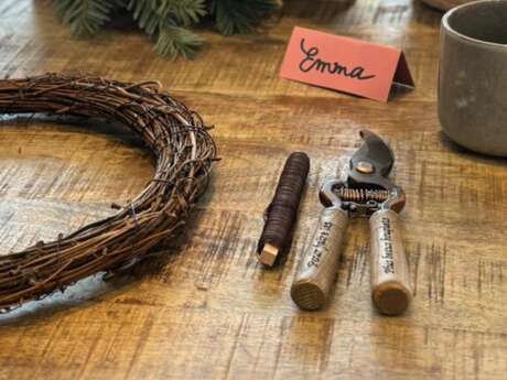 ATELIER FLORAL « COURONNE EN CŒUR ÉTERNEL »