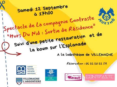 SPECTACLE AVEC LA COMPAGNIE CONTRASTE ET BOOM