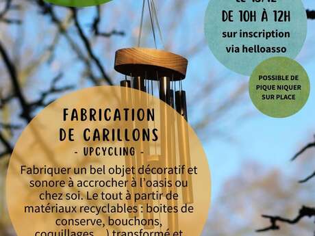 FABRICATION DE CARILLONS (UPCYCLING)
