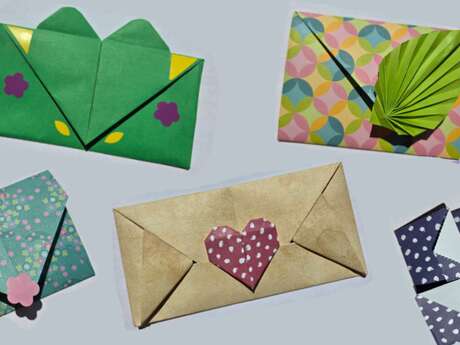SAVOIR-FAIRE PARTAGÉ : ENVELOPPES EN ORIGAMI