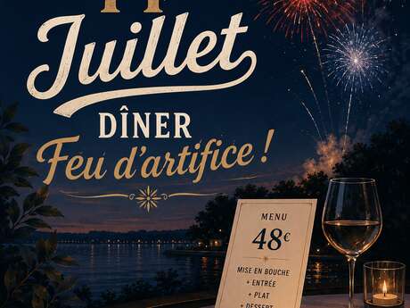 DÎNER FEU D'ARTIFICE