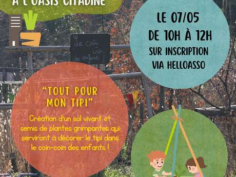 ATELIERS FAMILLES OASIS CITADINE