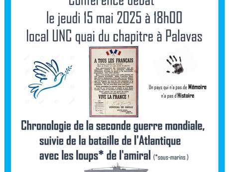 CONFÉRENCE POUR LES 80 ANS DE LA LIBÉRATION