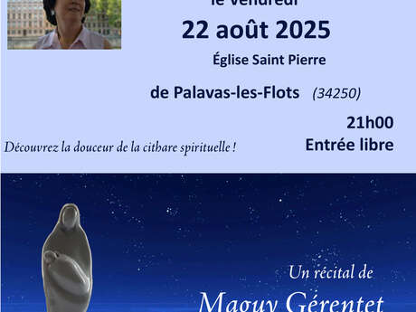 CONCERT CHANT ET CITHARE DE MAGUY GÉRENTET