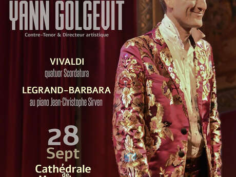 CONCERT YANN GOLGEVIT "VIVALDI & LEGRAND - BARBARA"