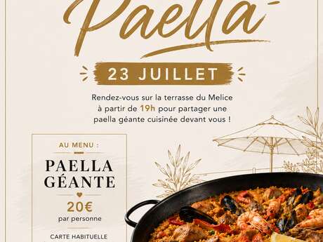 SOIRÉE PAELLA GÉANTE