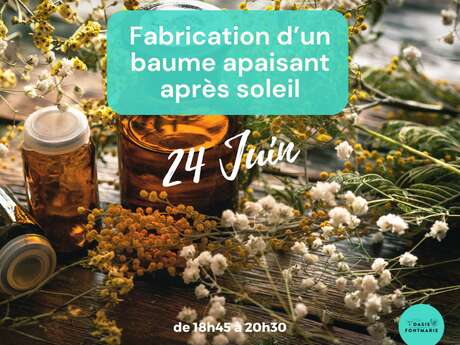 ATELIER FABRICATION DE COSMÉTIQUES NATURELS