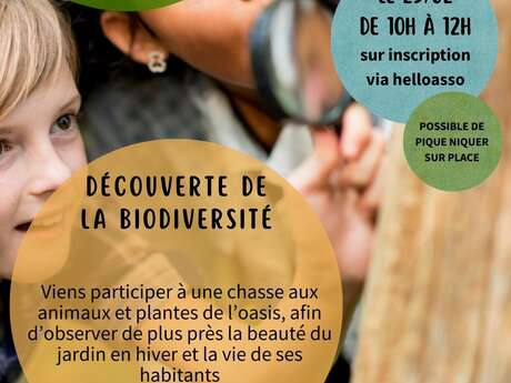 DÉCOUVERTE DE LA BIODIVERSITÉ