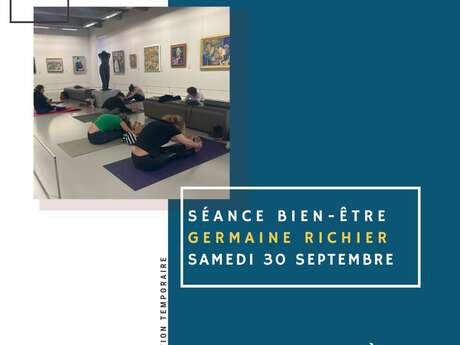 YOGA DANS L'EXPOSITION 𝘎𝘦𝘳𝘮𝘢𝘪𝘯𝘦 𝘙𝘪𝘤𝘩𝘪𝘦𝘳 - MUSÉE FABRE