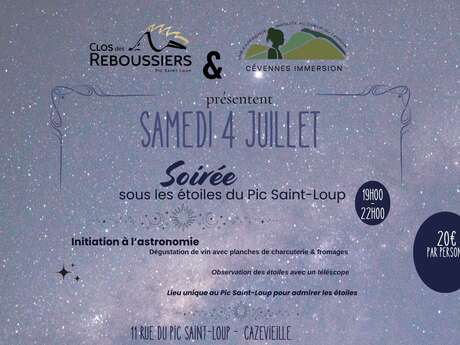 SOIRÉE ASTRONOMIE