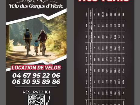 VÉLO DES GORGES D'HÉRIC
