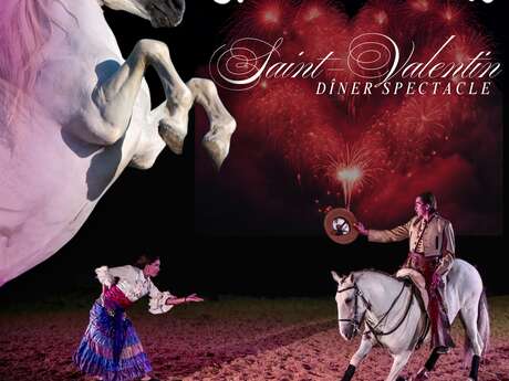 SOIRÉE SAINT-VALENTIN CABARET ÉQUESTRE DE CAMARGUE