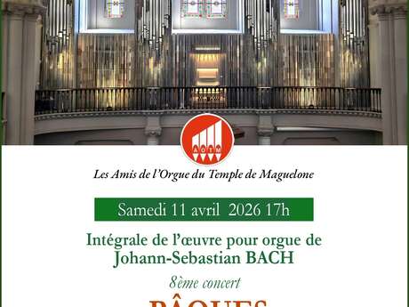 CONCERT JOHANN-SEBASTIAN BACH 8ÈME CONCERT «PÂQUES»