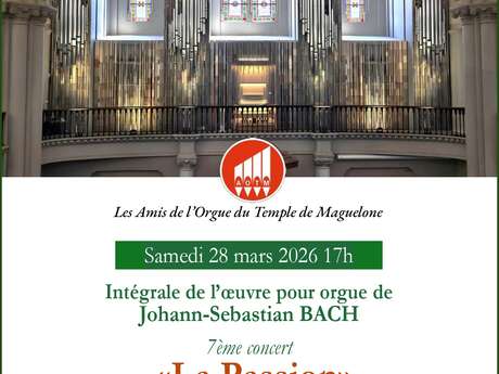 CONCERT JOHANN-SEBASTIAN BACH 7ÈME CONCERT «LA PASSION»