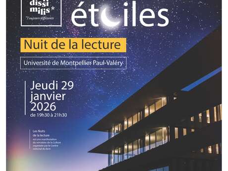 ATRIUM SOUS LES ÉTOILES, LA NUIT DE LA LECTURE