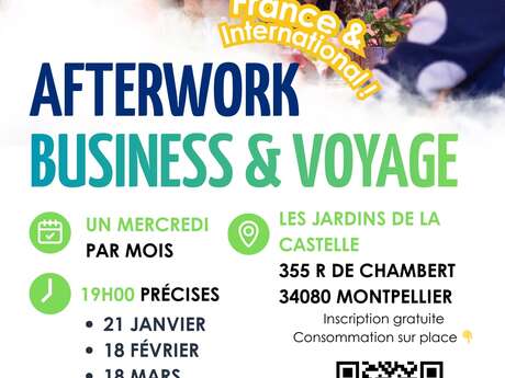 AFTERWORK BUSINESS ET VOYAGE - LES JARDINS DE LA CASTELLE
