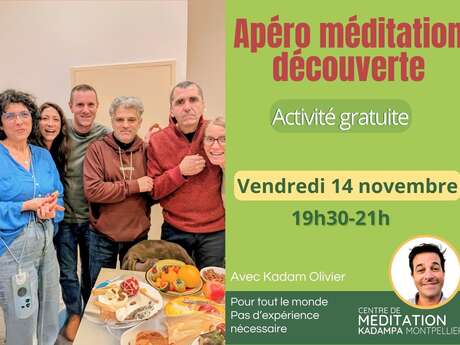 APÉRO MÉDITATION DÉCOUVERTE APÉRO MÉDITATION DÉCOUVERTE