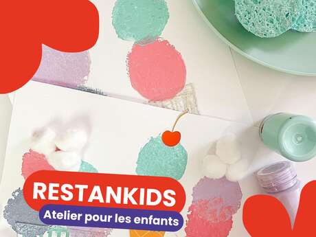 RESTANKIDS - CRÉATION D'UNE TOILE GLACÉE
