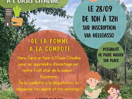 ATELIERS FAMILLES OASIS CITADINE